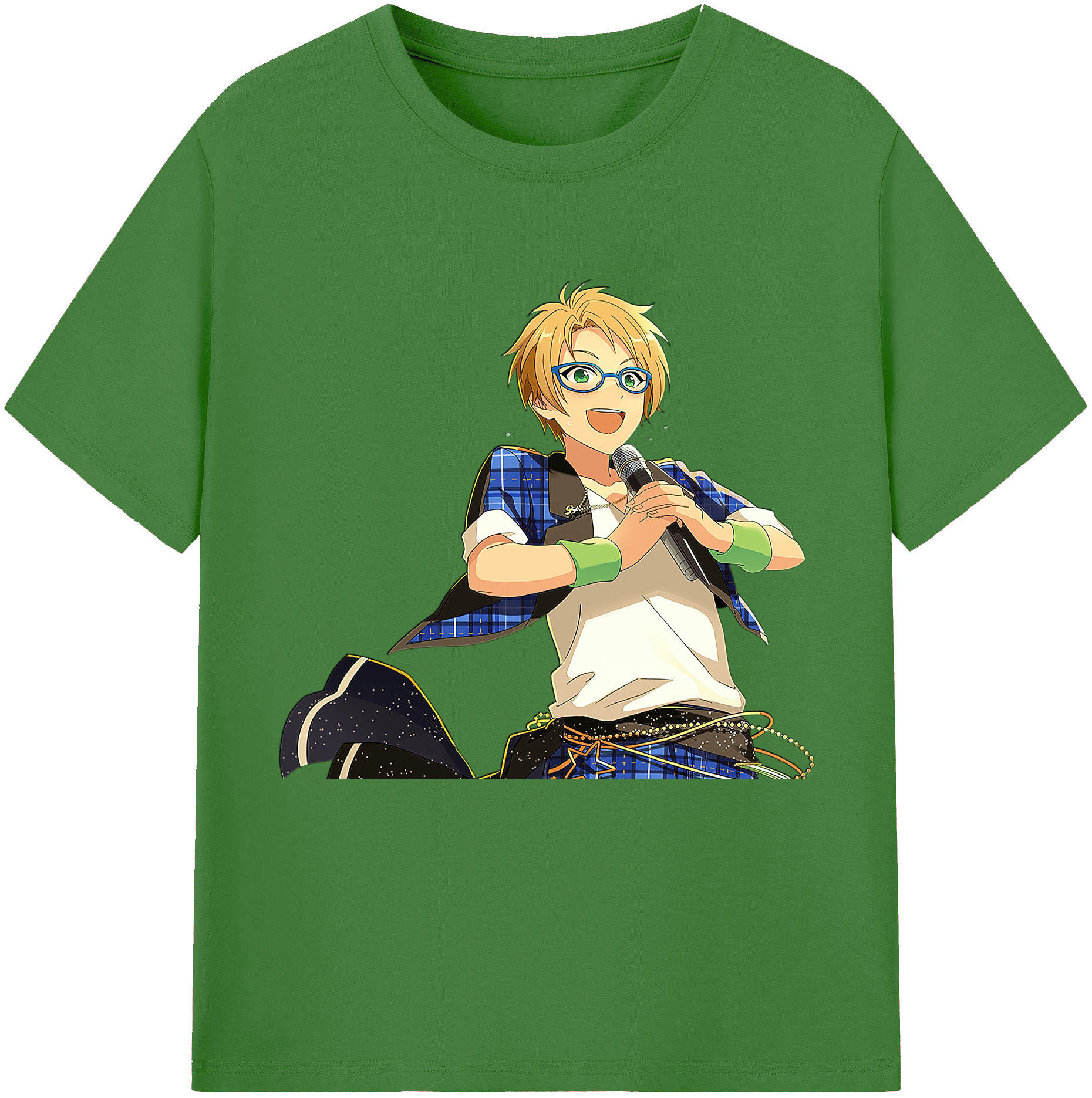 （画像用） あんさんぶるスターズ! Ensemble Stars レディースカジュアルプリントTシャツ（綿100％）